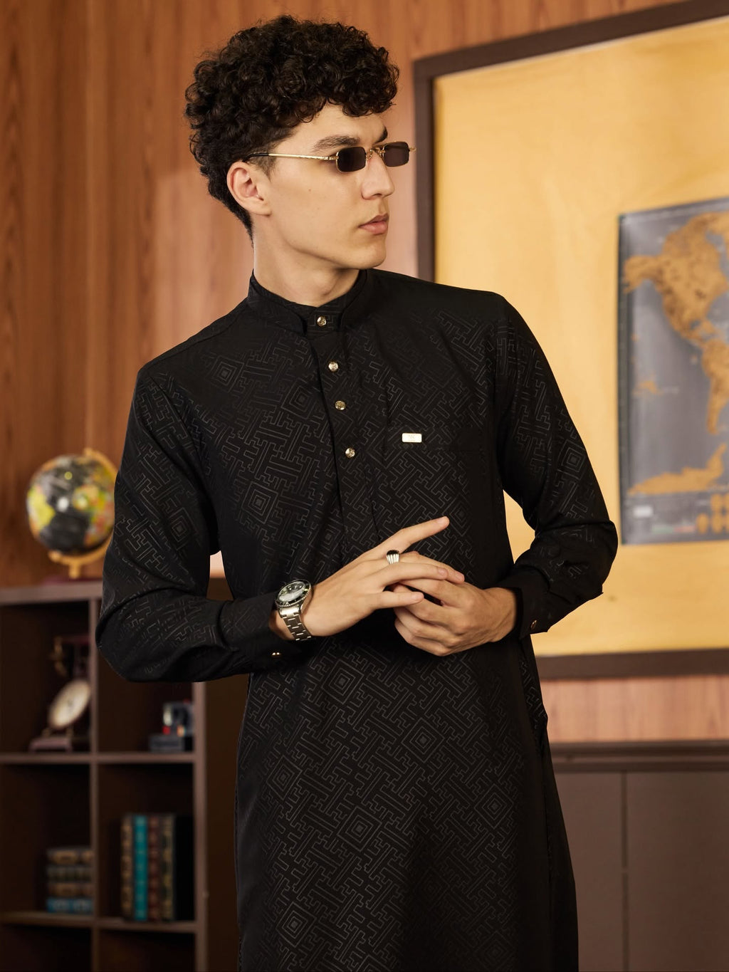 Jubah Zindra - TRIPLE BLACK