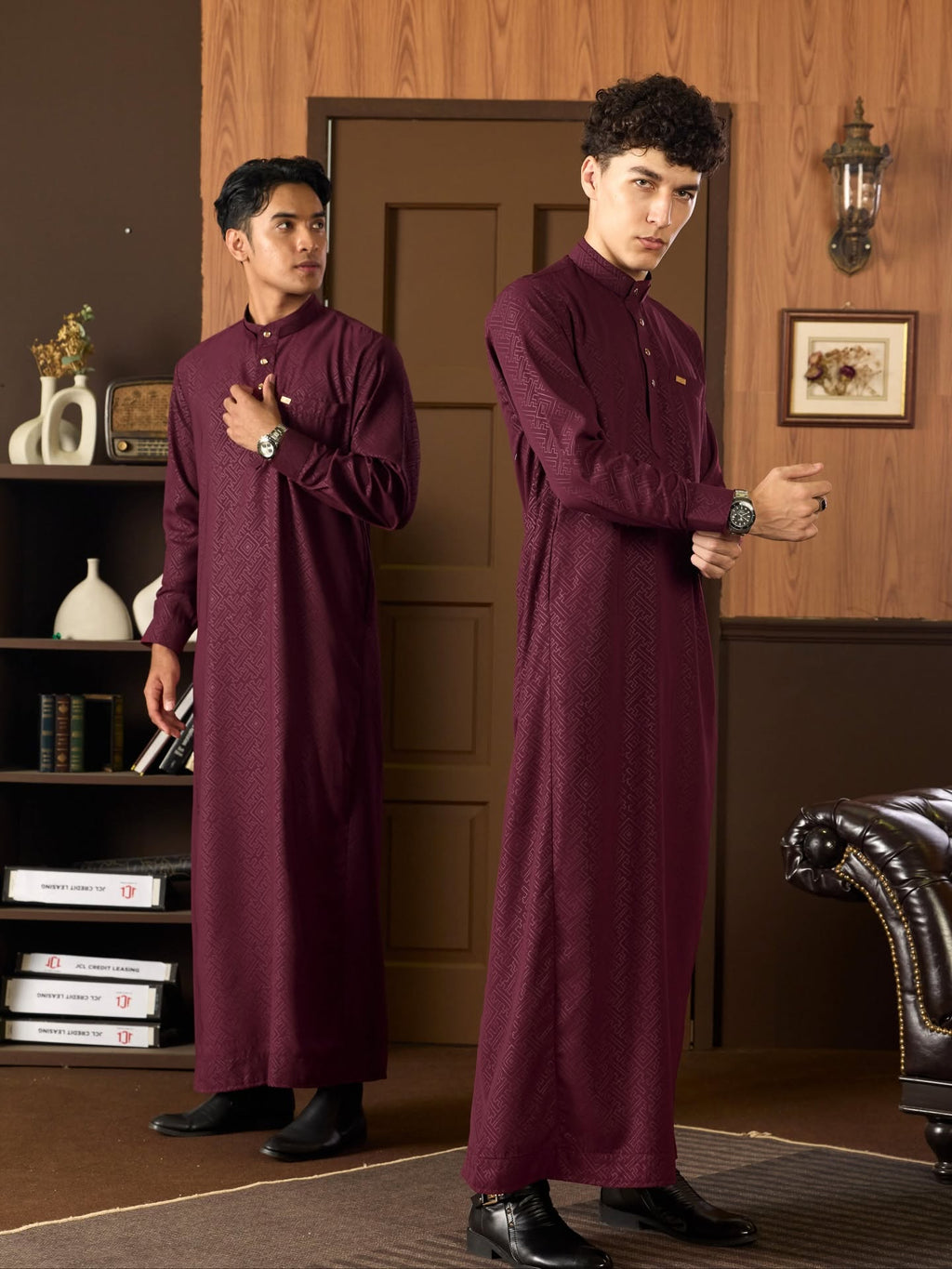 Jubah Zindra - MAROON