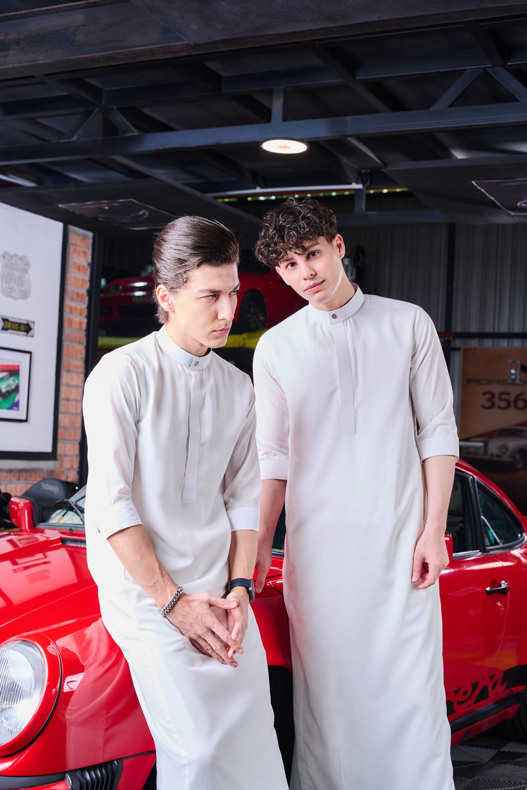 Jubah Zindra Zayr - OFF WHITE