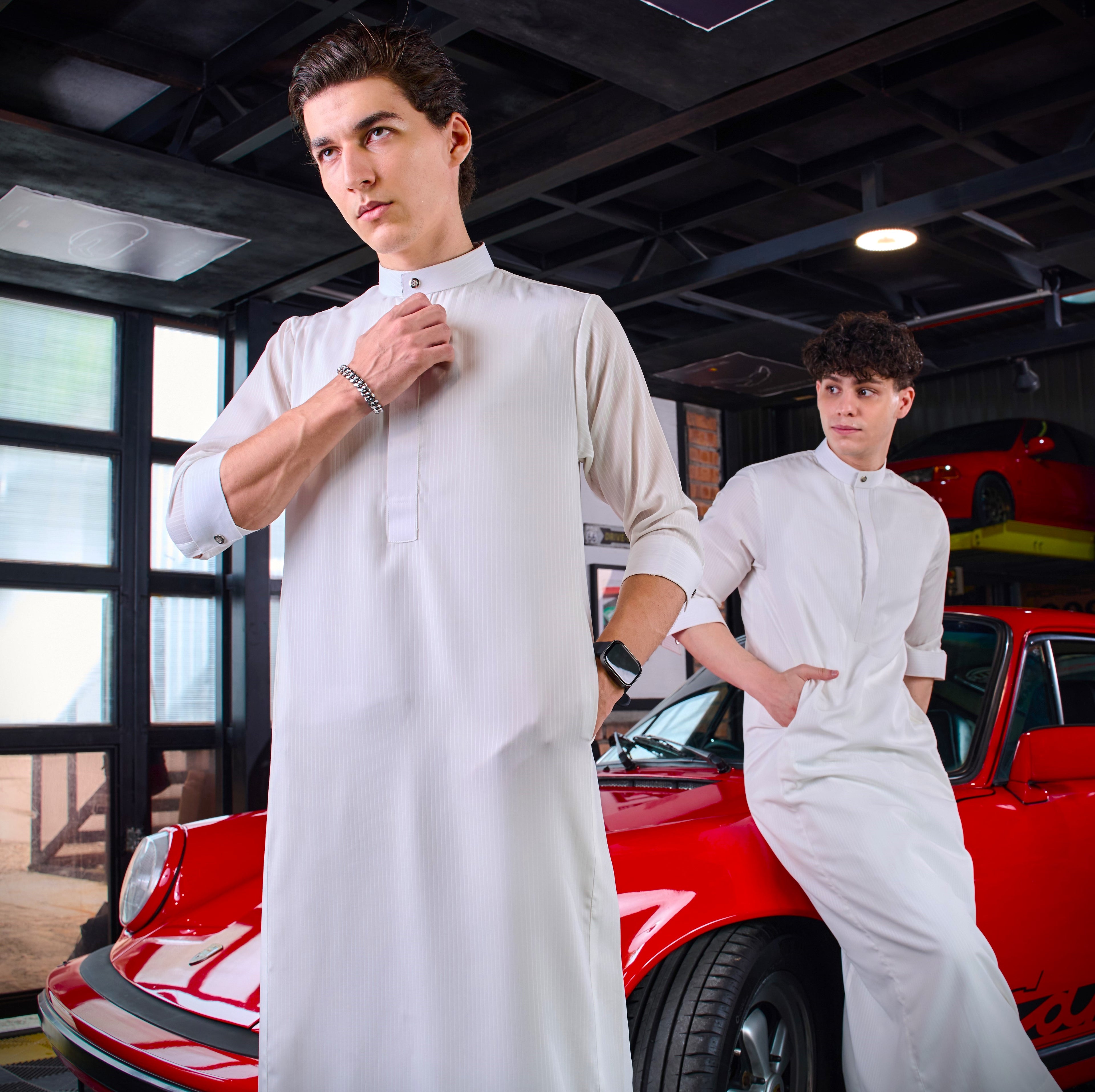 Jubah Zindra Zayr - OFF WHITE