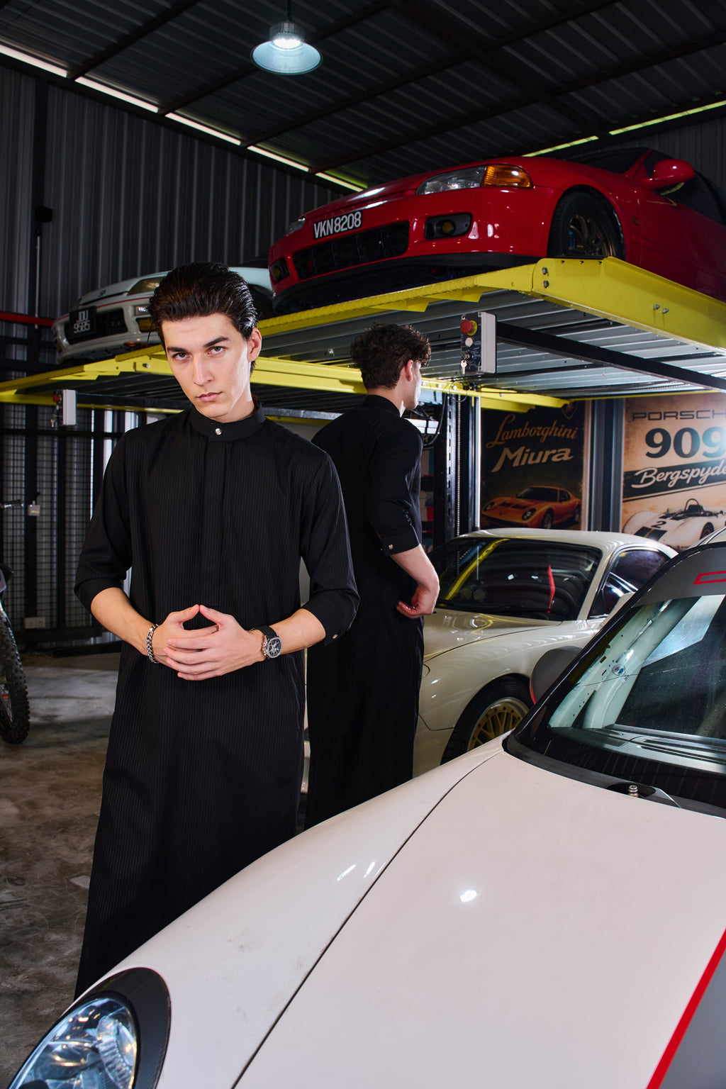 Jubah Zindra Zayr - BLACK
