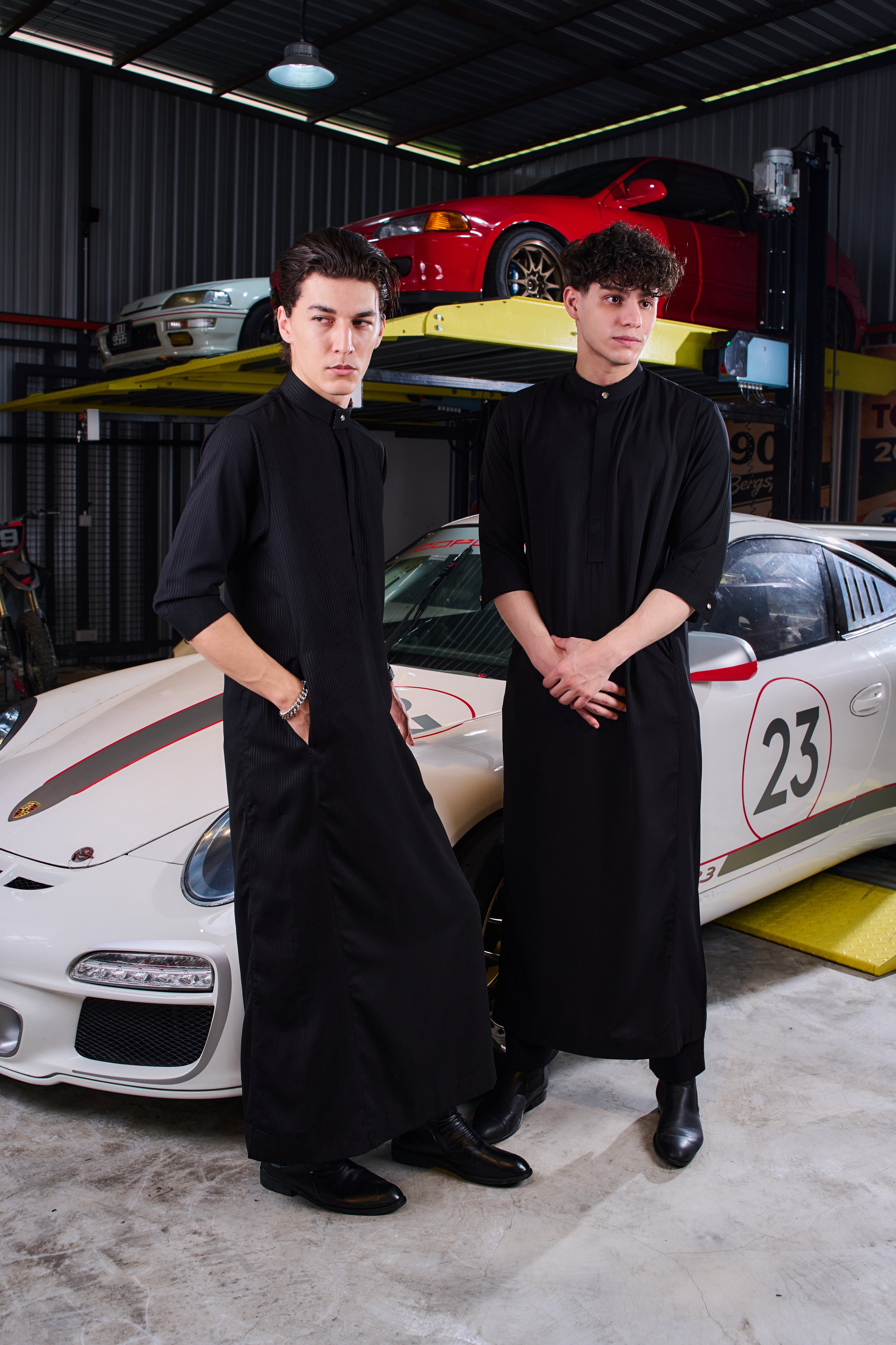 Jubah Zindra Zayr - BLACK