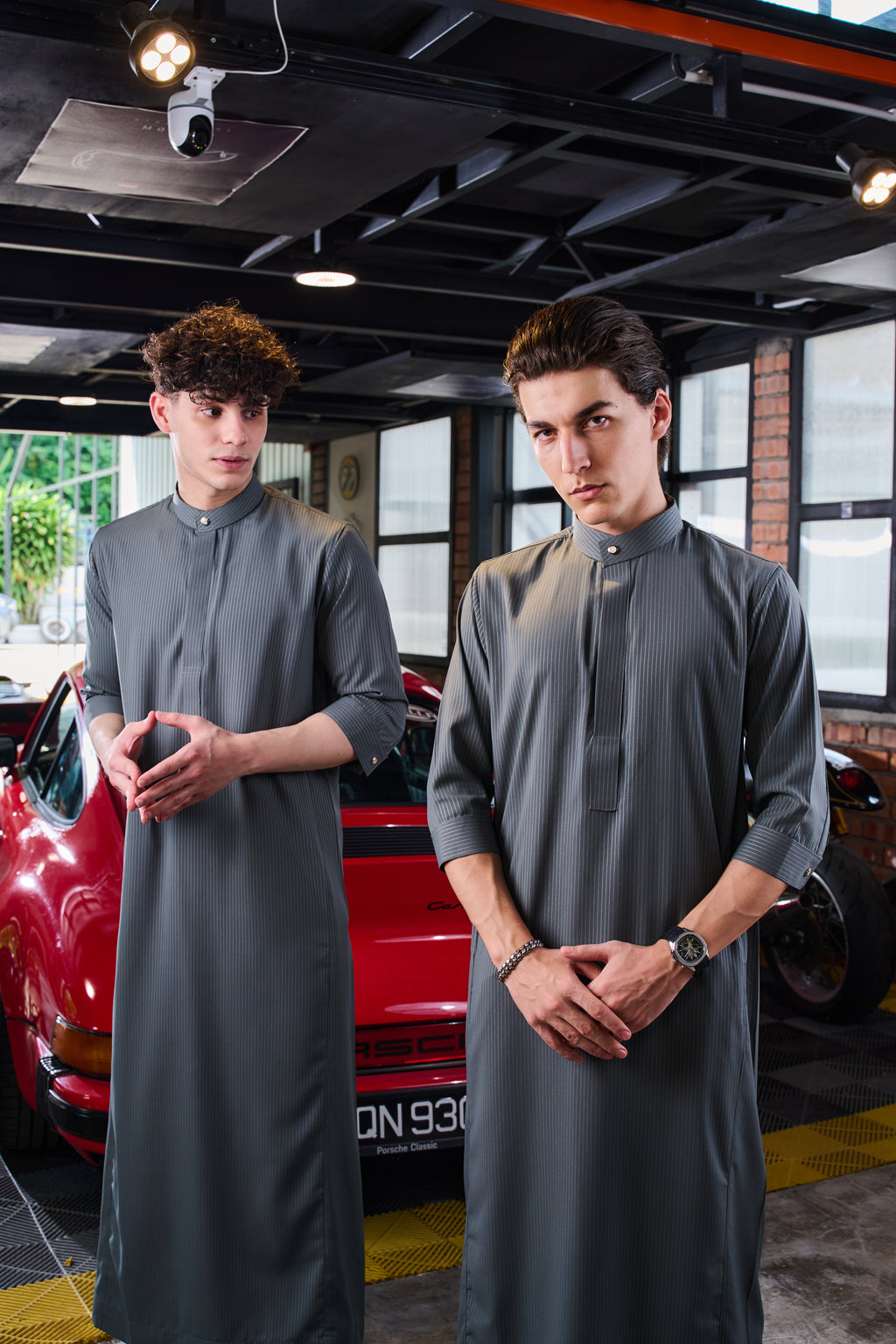 Jubah Zindra Zayr - GREY