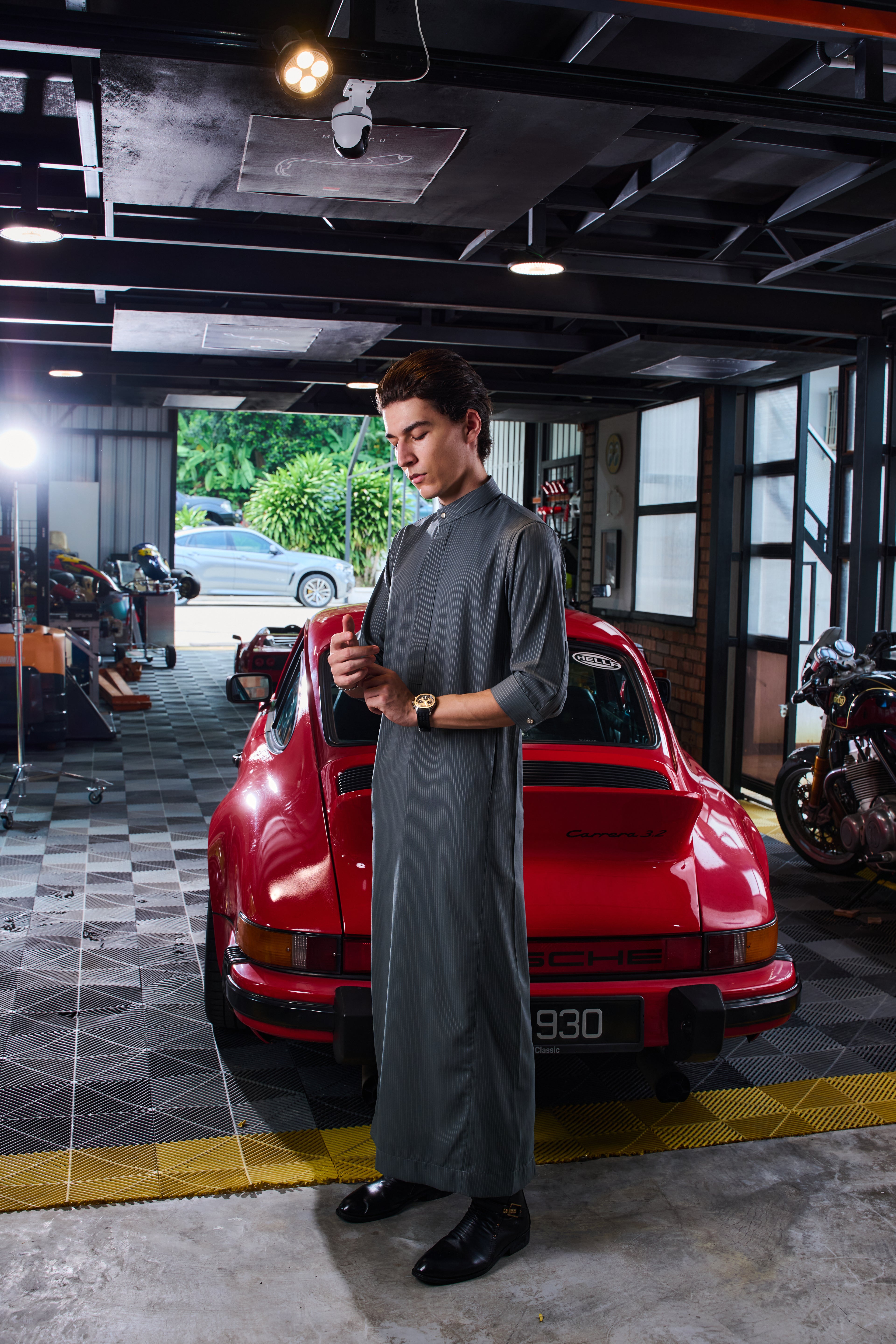 Jubah Zindra Zayr - GREY